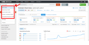 how to use semrush