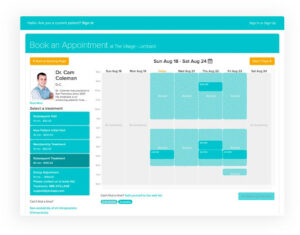 Jane online booking for clinics